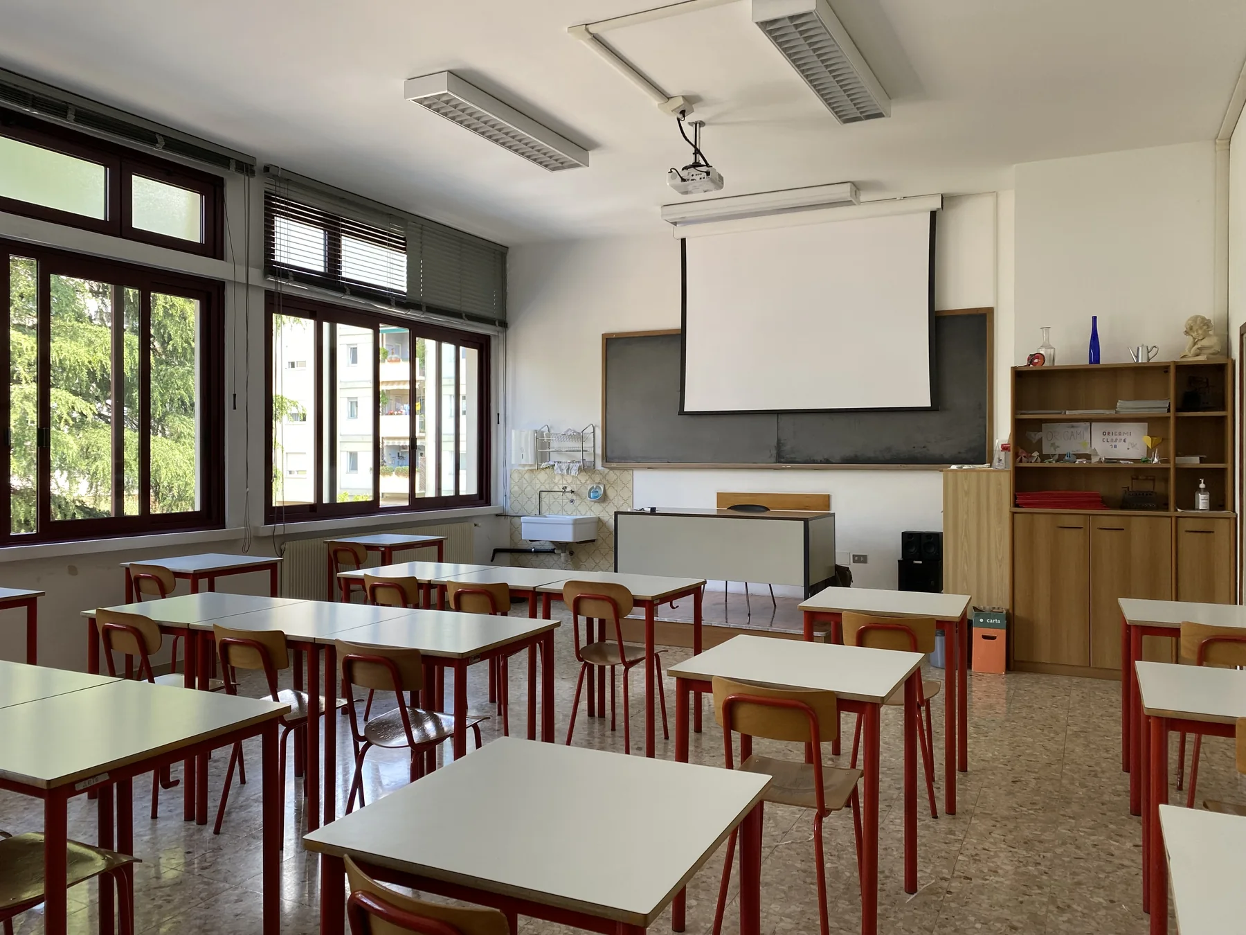 Aula di Arte e Tecnologia del Collegio Dimesse