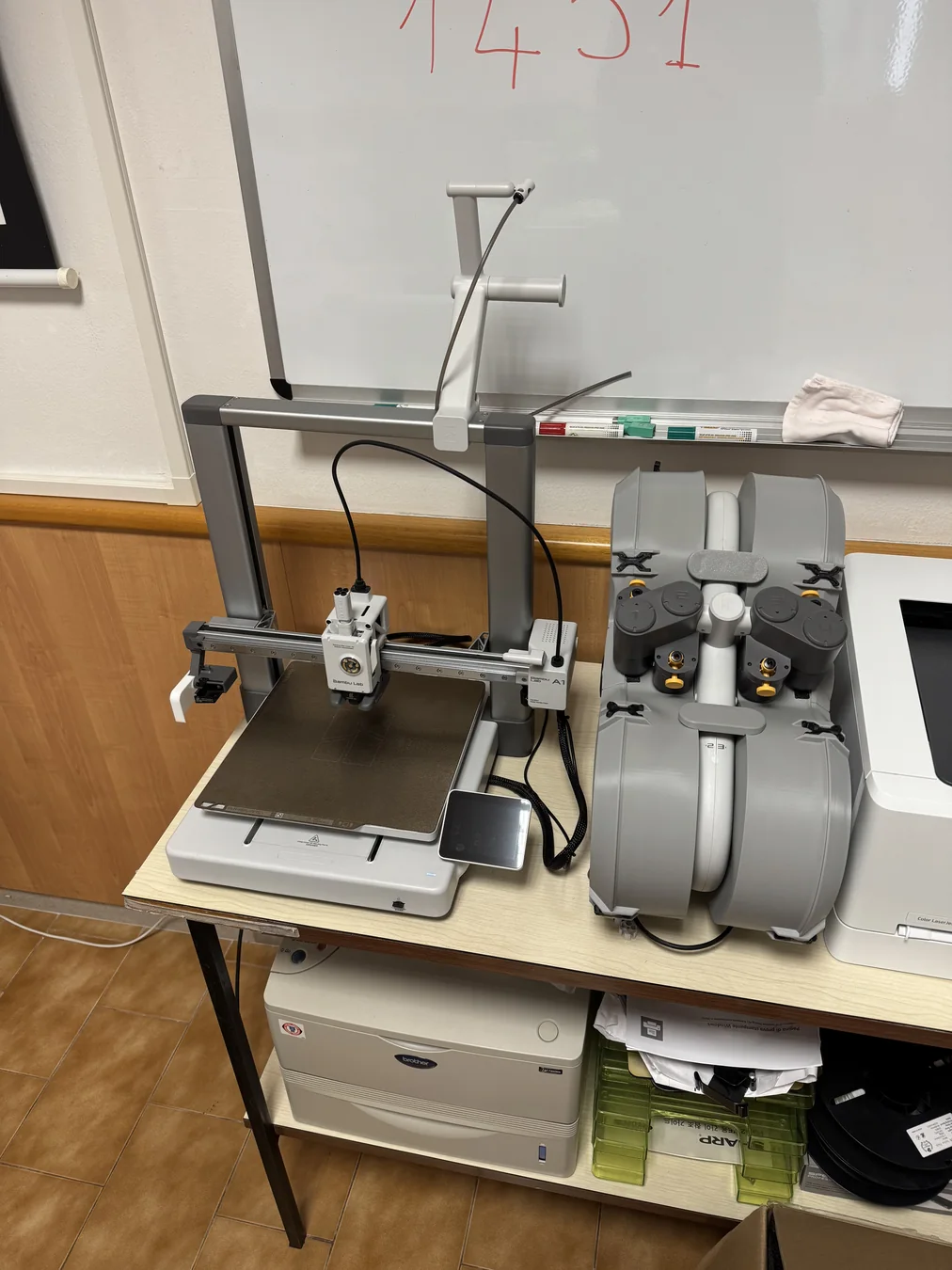 Stampante 3D della scuola